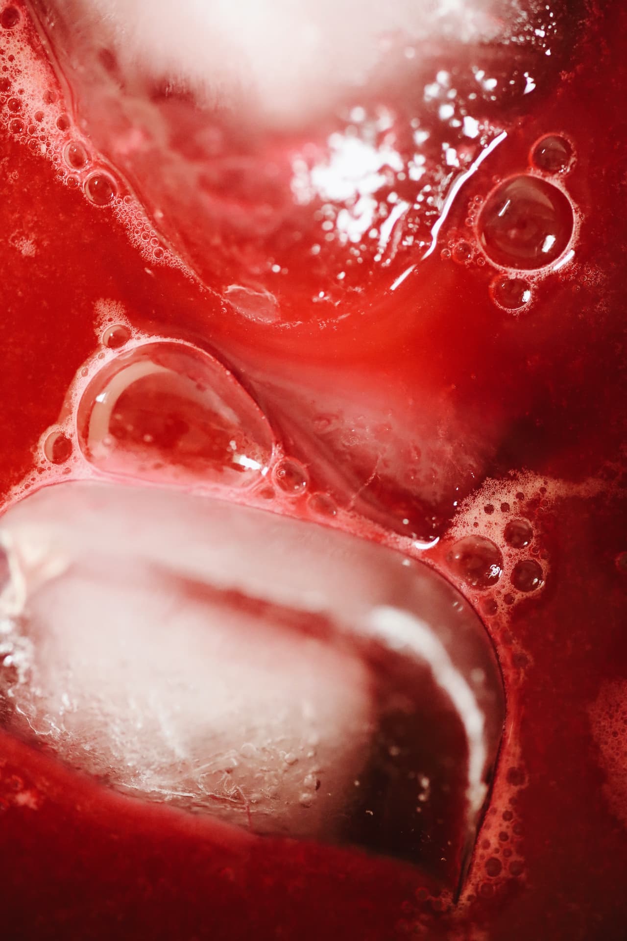 The Reviver fresh juice poured over ice